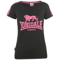 Dámské černé tričko Lonsdale