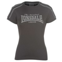 Dámské tričko Lonsdale, vyšité logo
