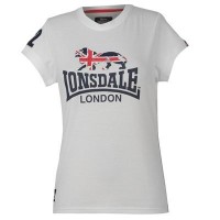 Dámské bavlněné tričko Lonsdale
